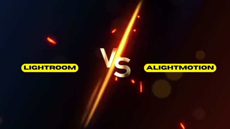 Lightroom vs alightmotion